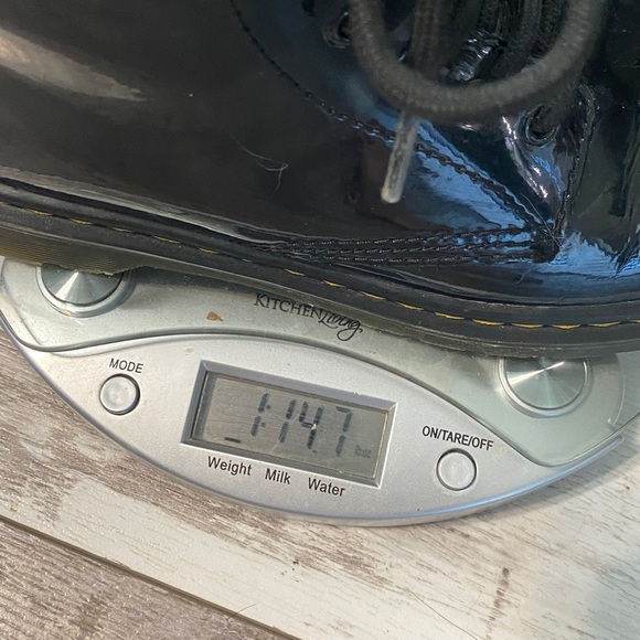 Dr. Martens 1460J combat boots size 5 ladies patent leather grunge y2k retro - Picture 9 of 11
